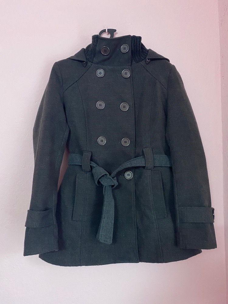 Manteau gris cachemir M