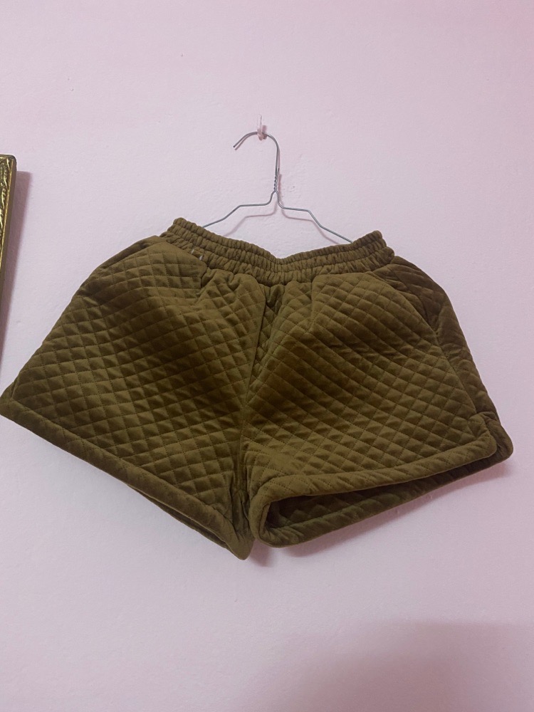 Short velours jaccar velours taille S/M