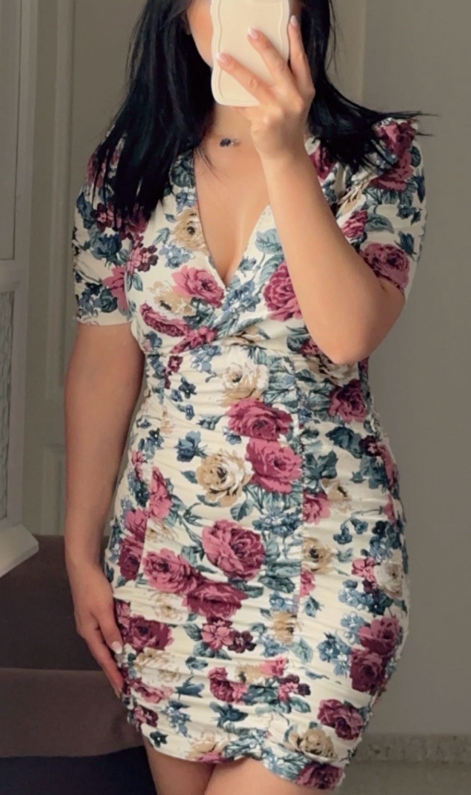 Robe stradivarius fleurie