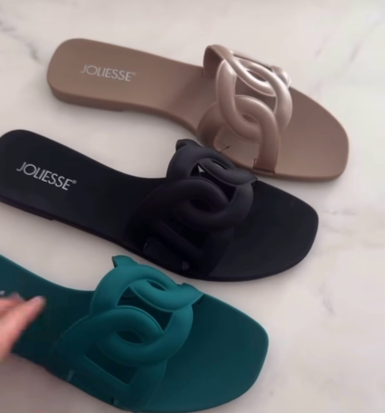 Mules joliesse couleur vert