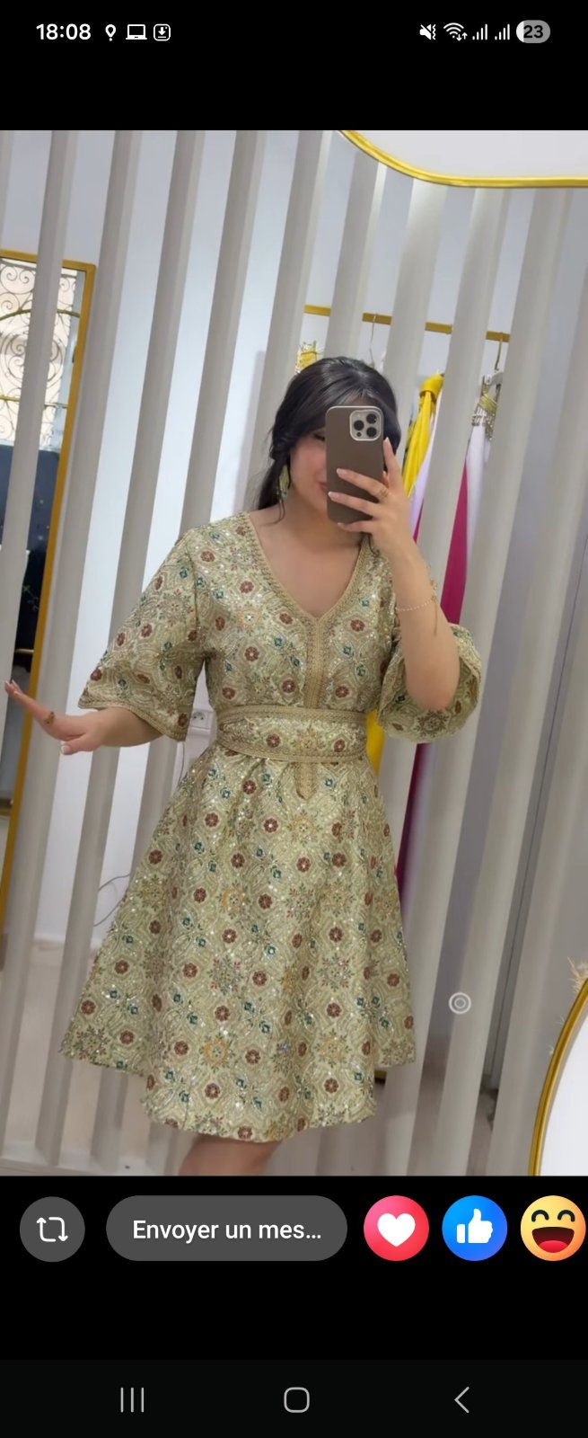 Robe jamais portée