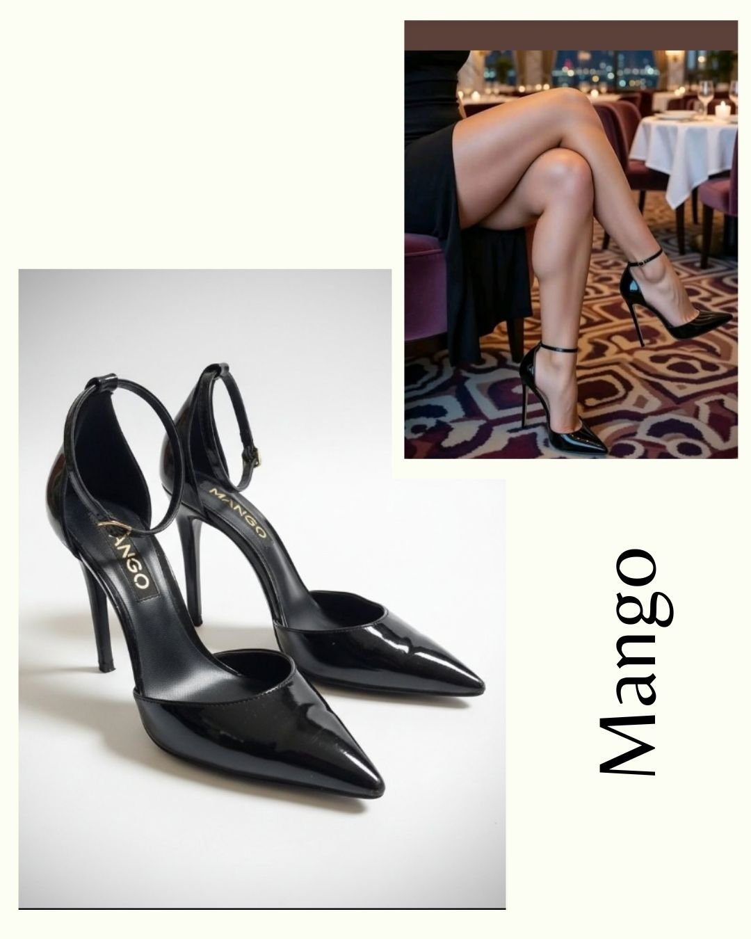 Escarpins noirs Mango 