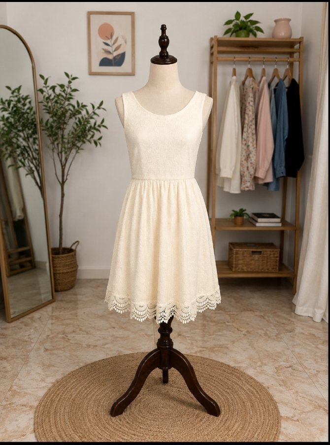 Robe blanc 