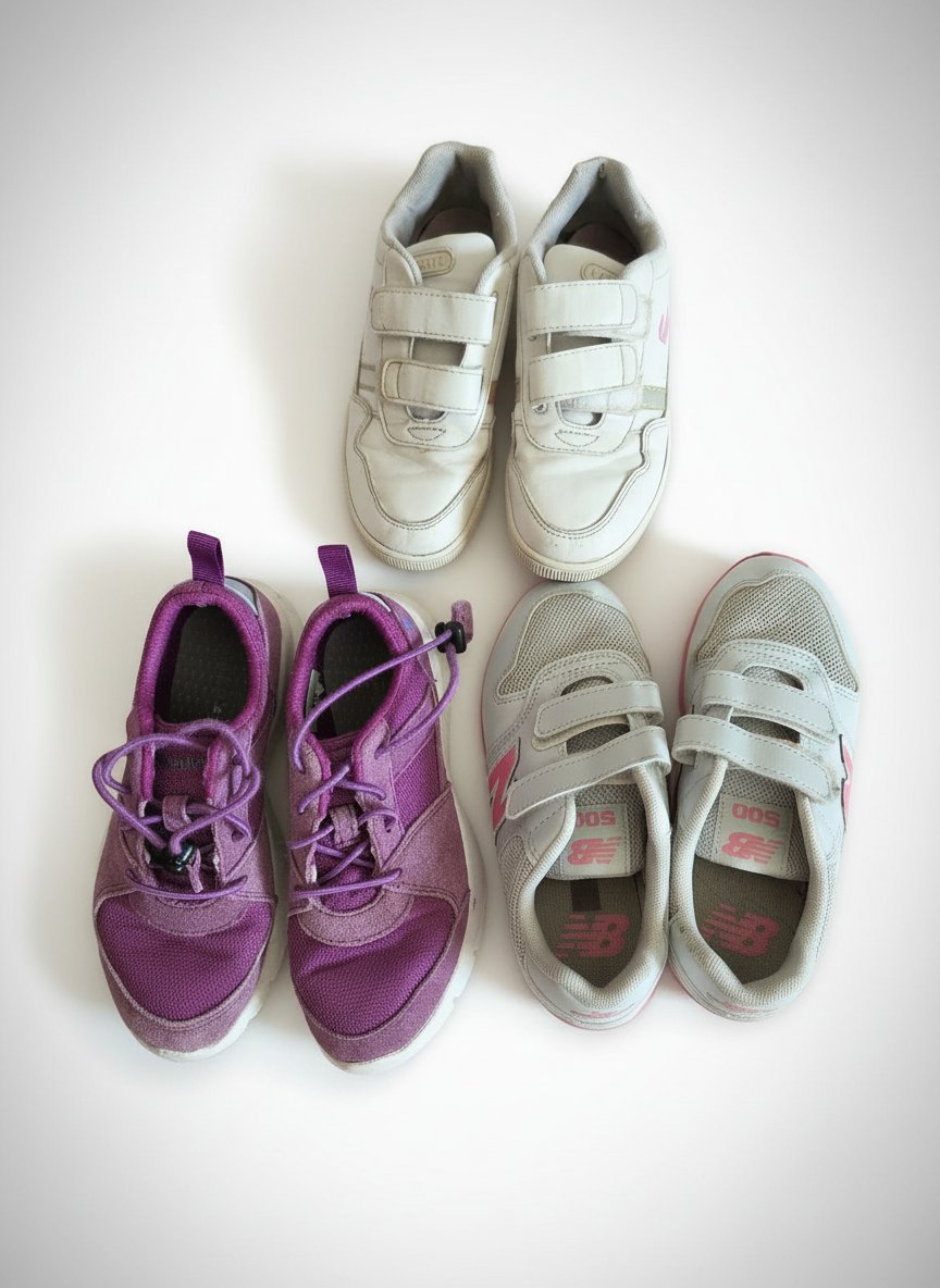 Baskets pour fille