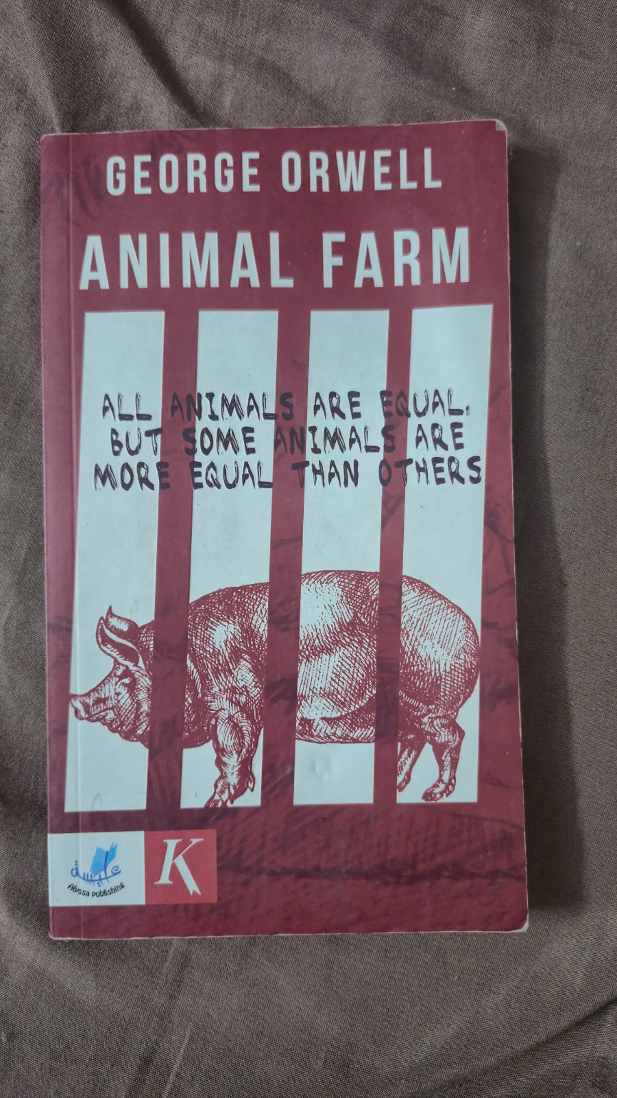 Novel/ roman Animal Farm George Orwel