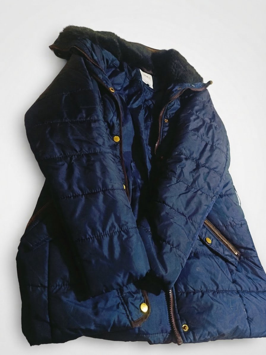 Manteau bleu marine de chez ONLY 