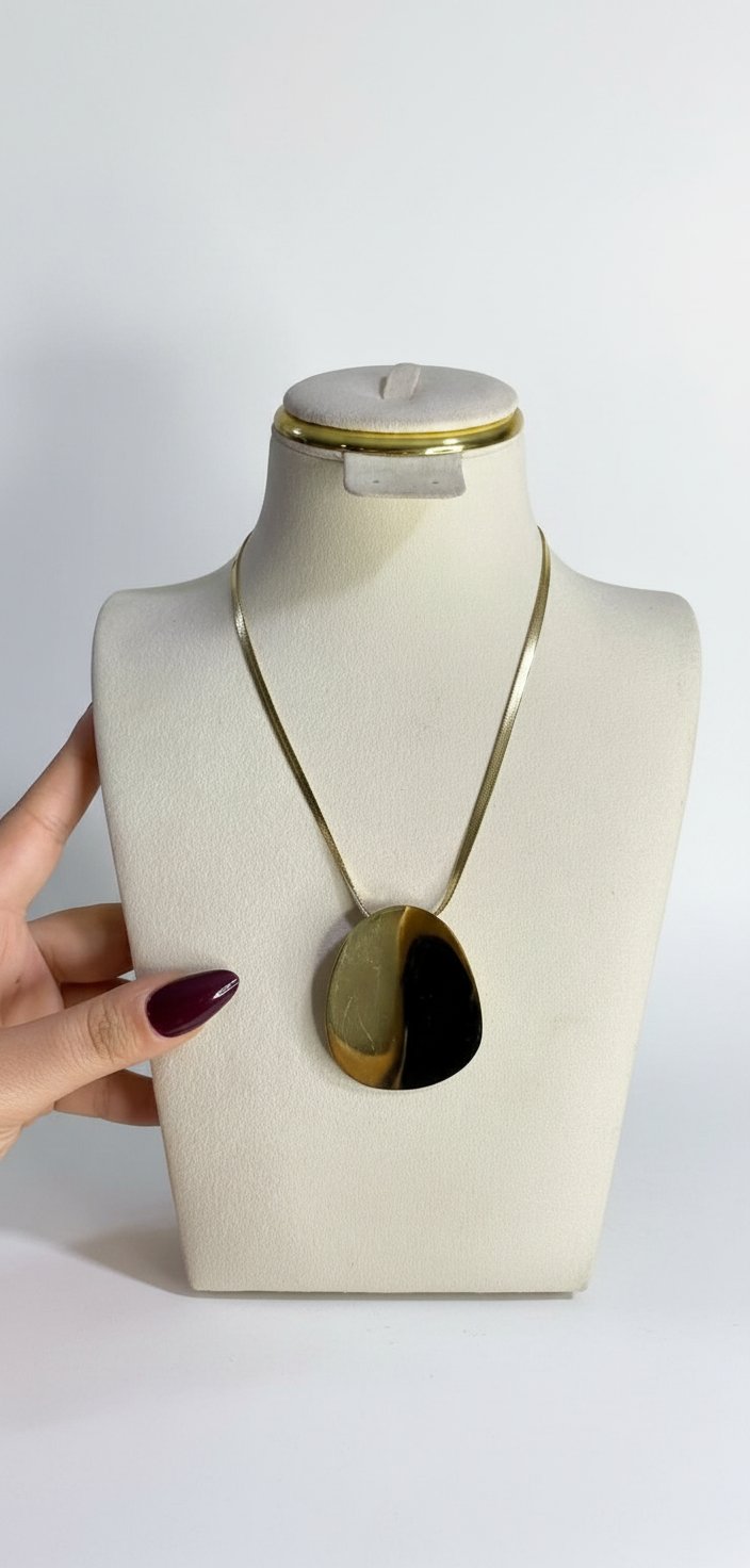 Collier gold en acier inoxydable 