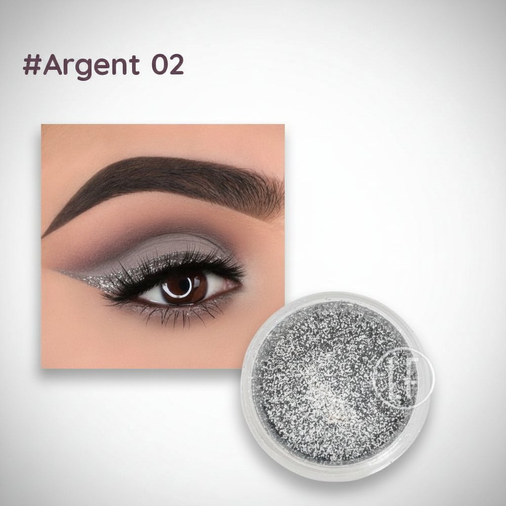 Glitter argent #2 Mahassen