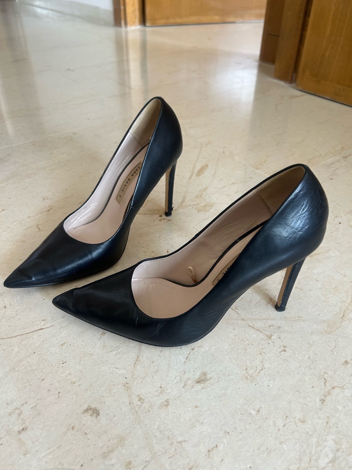Escarpins cuir