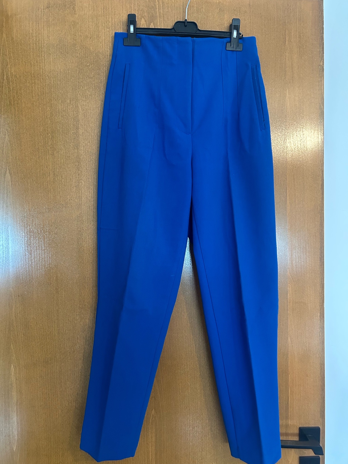 Pantalon Zara bleu cobalt