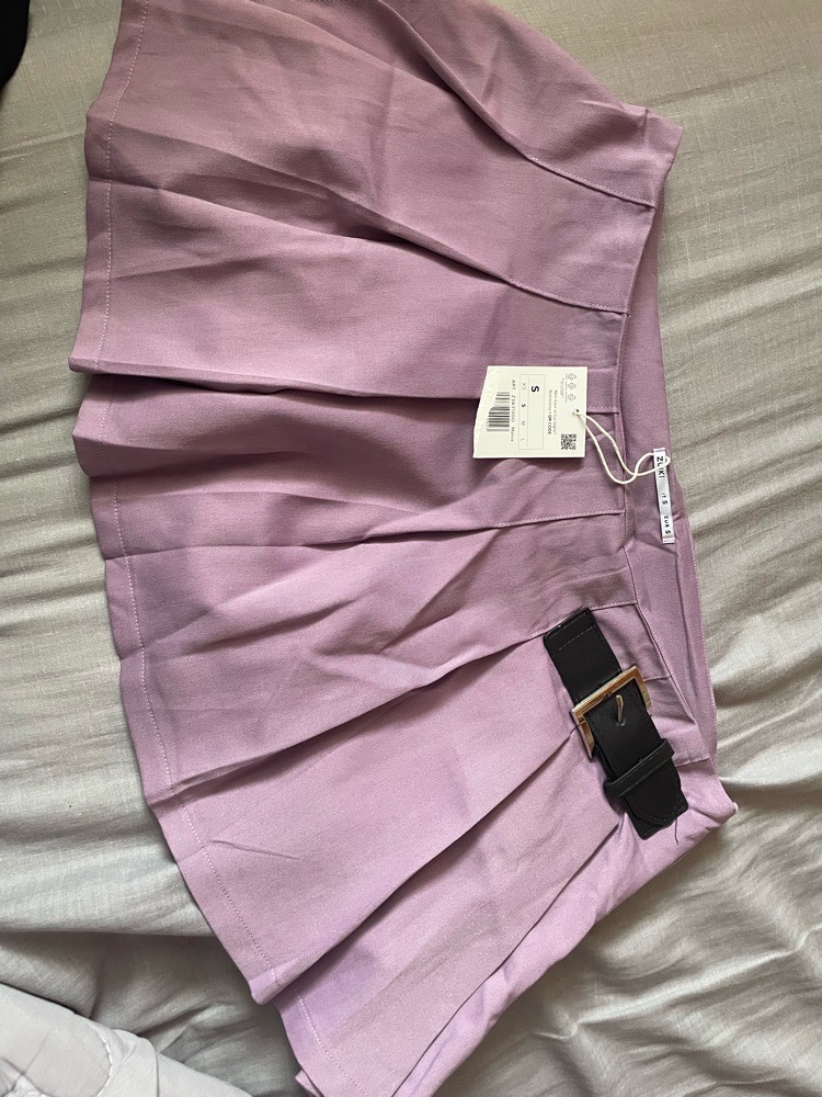 Jupe short plissée , taille S