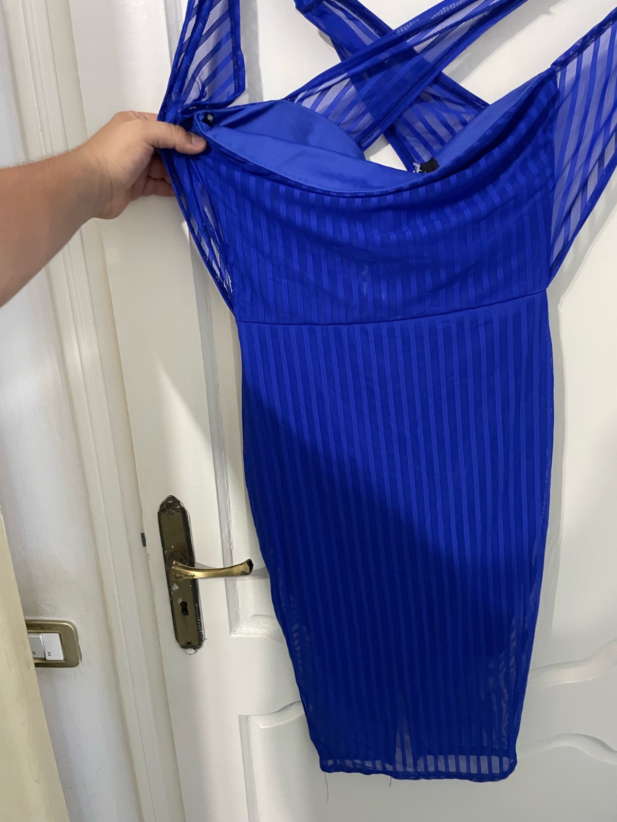 Robe bleu
