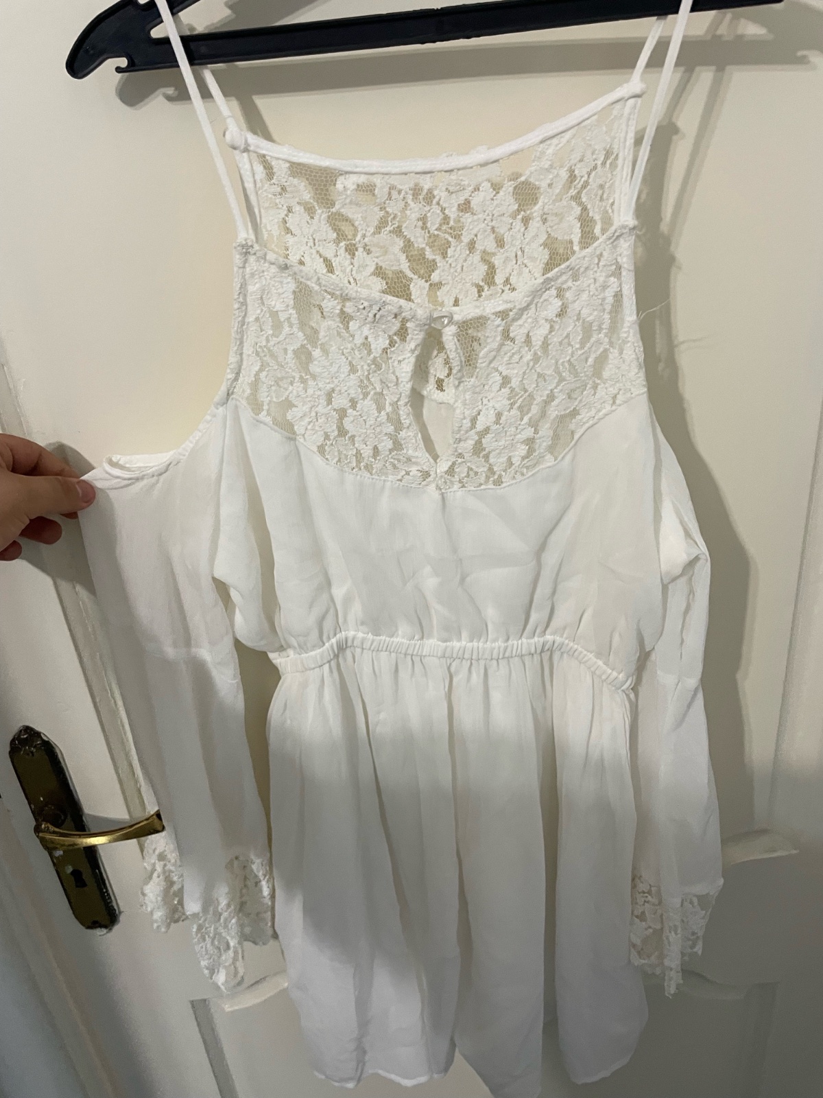 Robe blenche 