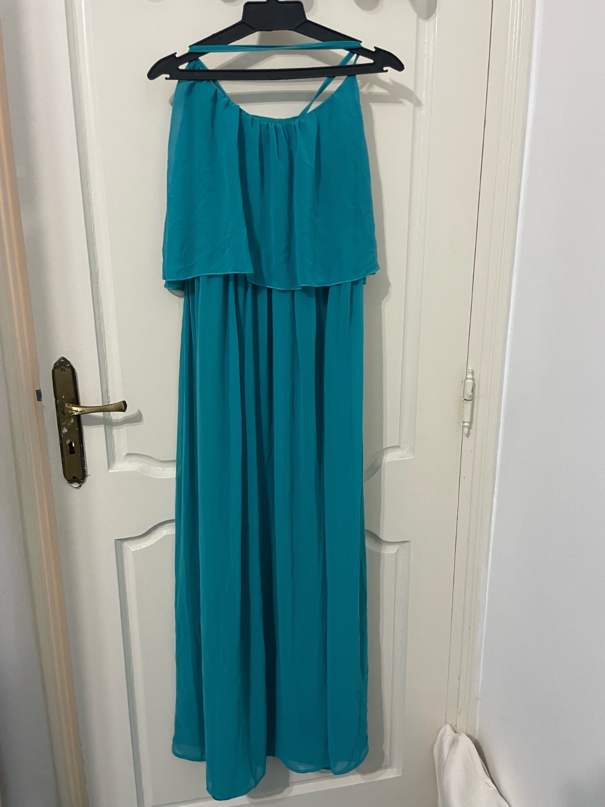Robe turquoise 