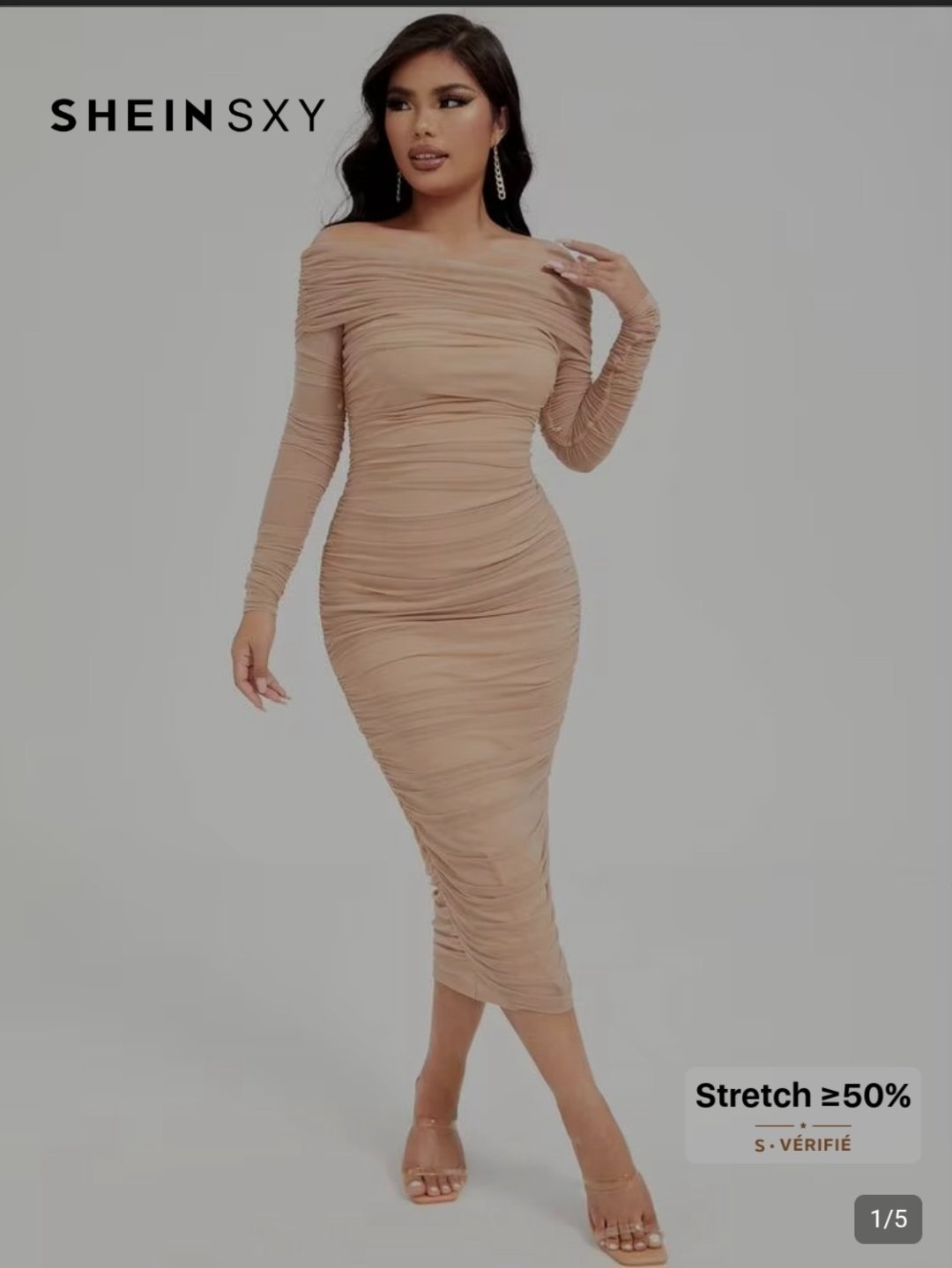 Robe Shein Sexy en tule 