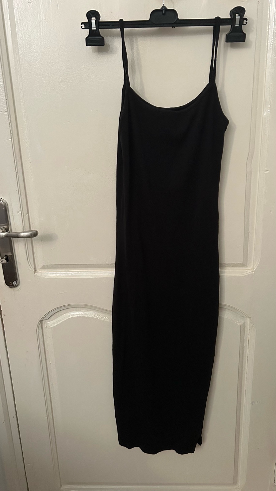 Robe noir ajustée
