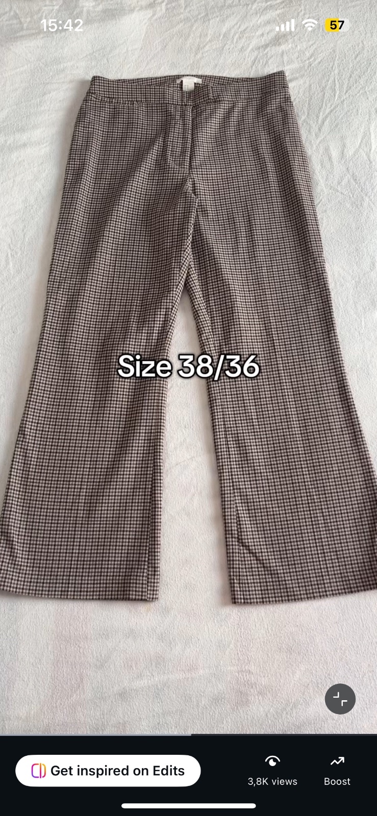 Parisian girl pants