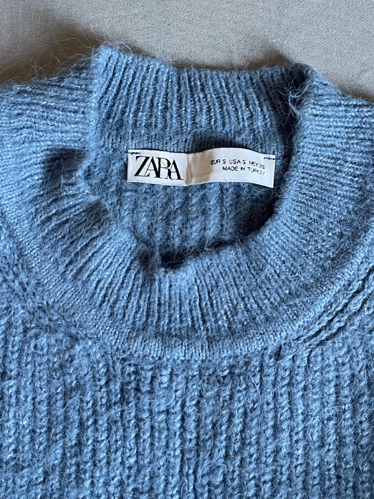 Pull over size taille :S