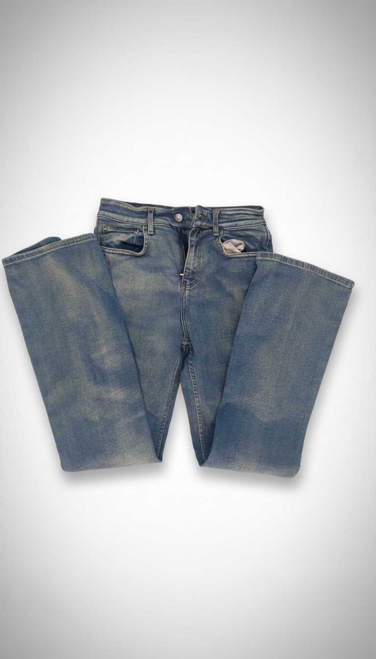 Jeans patte d'elephant