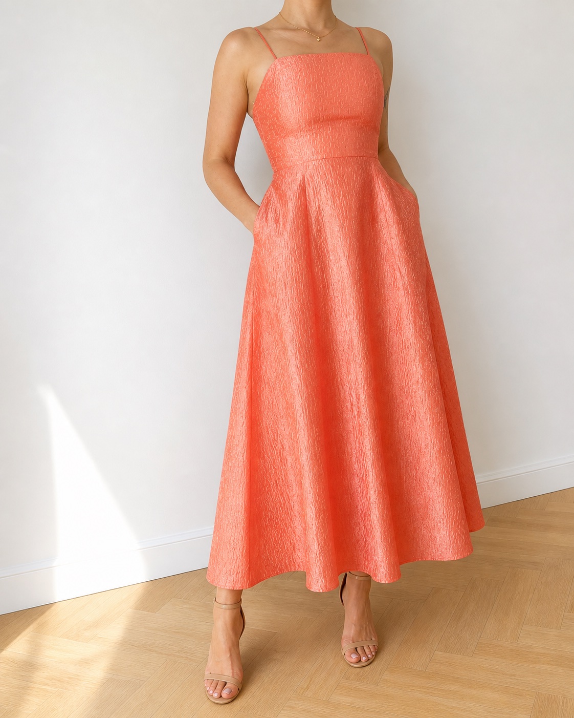 Robe corail 