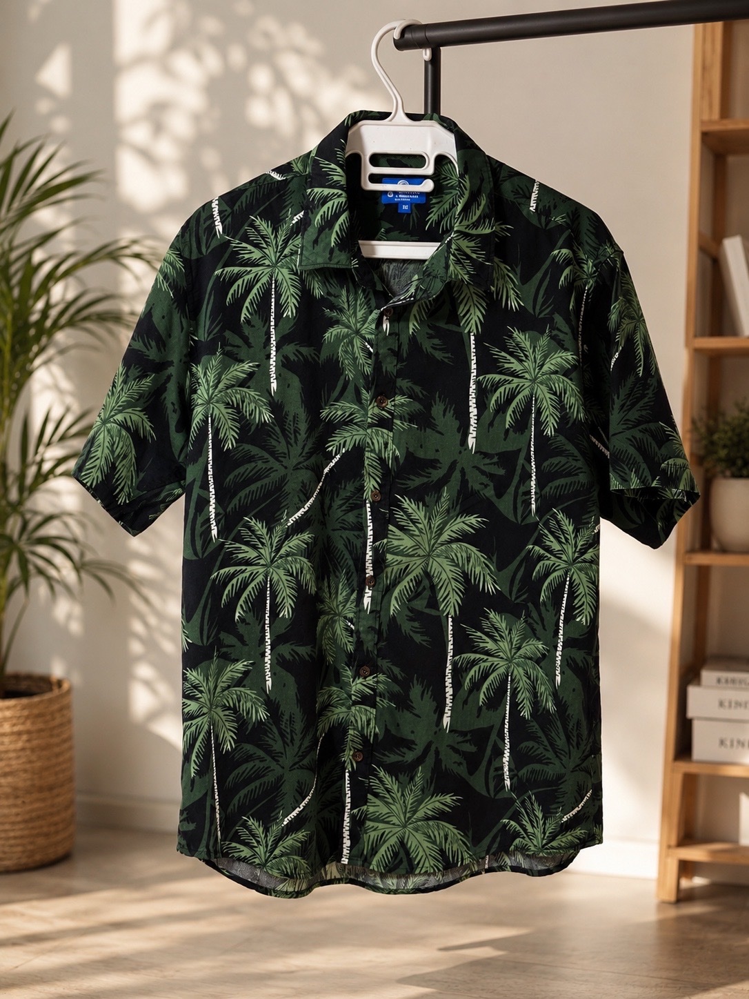 Chemise homme tropicale 100% Linen – O Fashion – XL