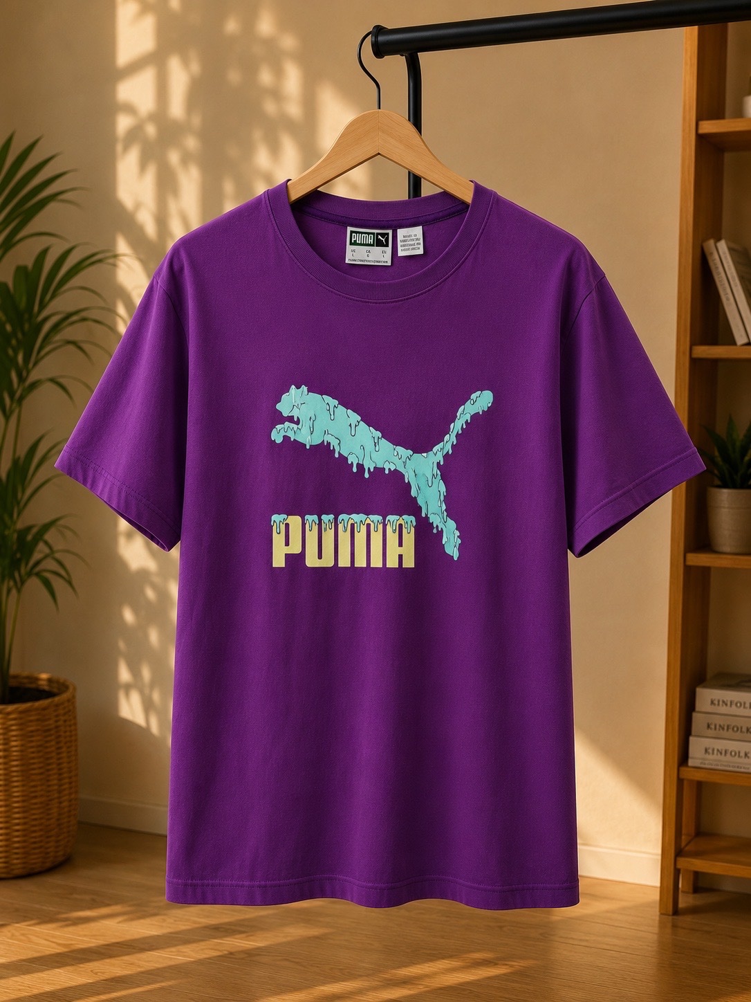 T-shirt Puma violet – Taille L 