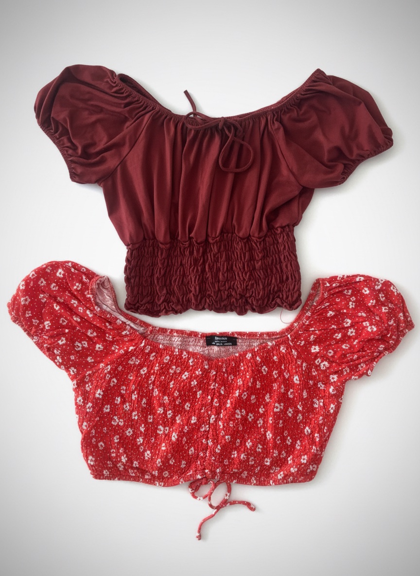 Lot de deux Crop top