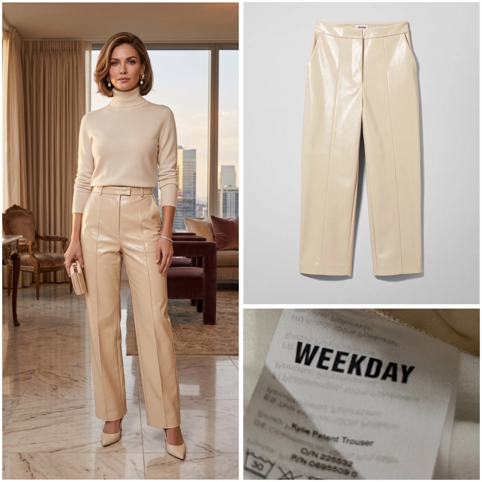 Pantalon cuir