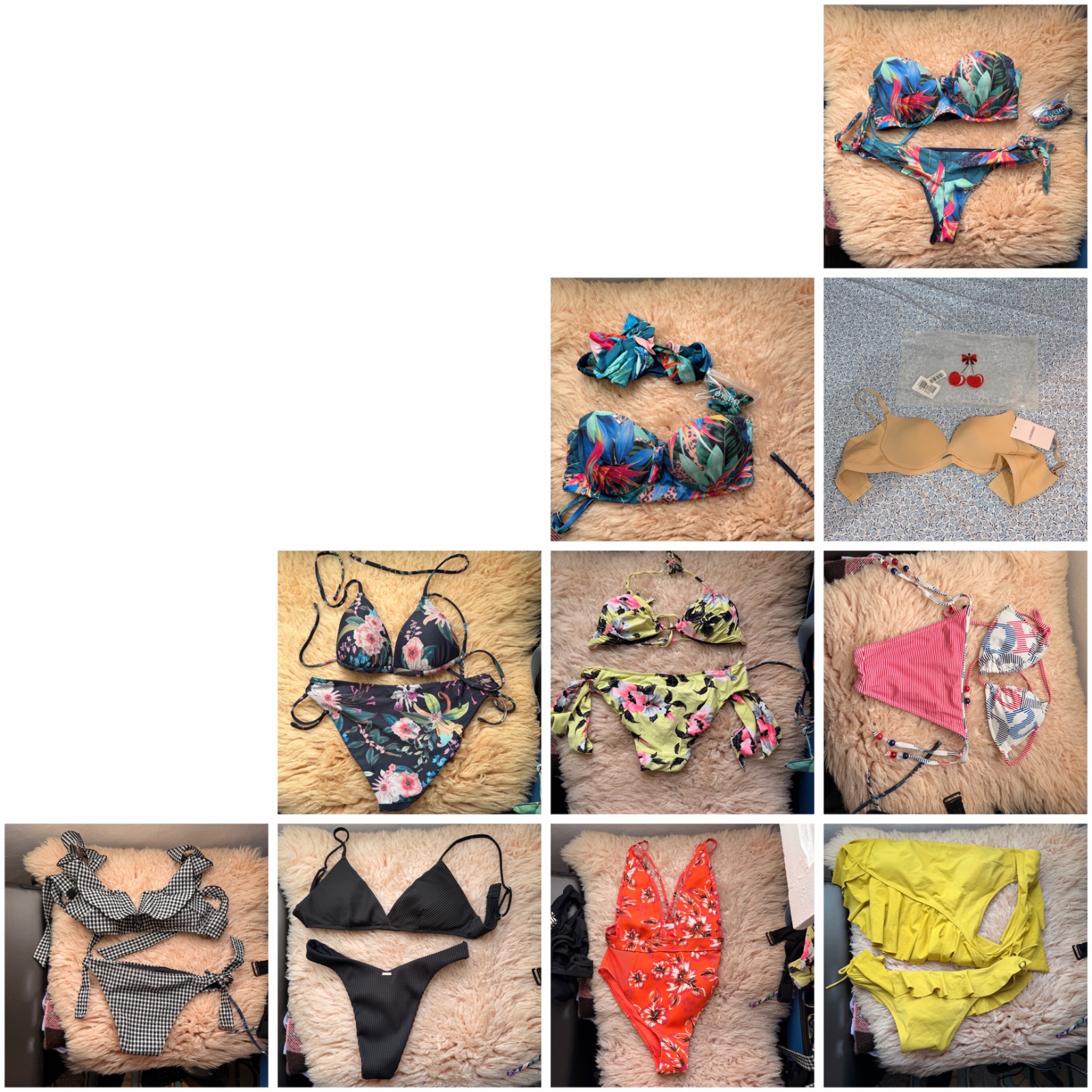 Lot of bikinis and calsons