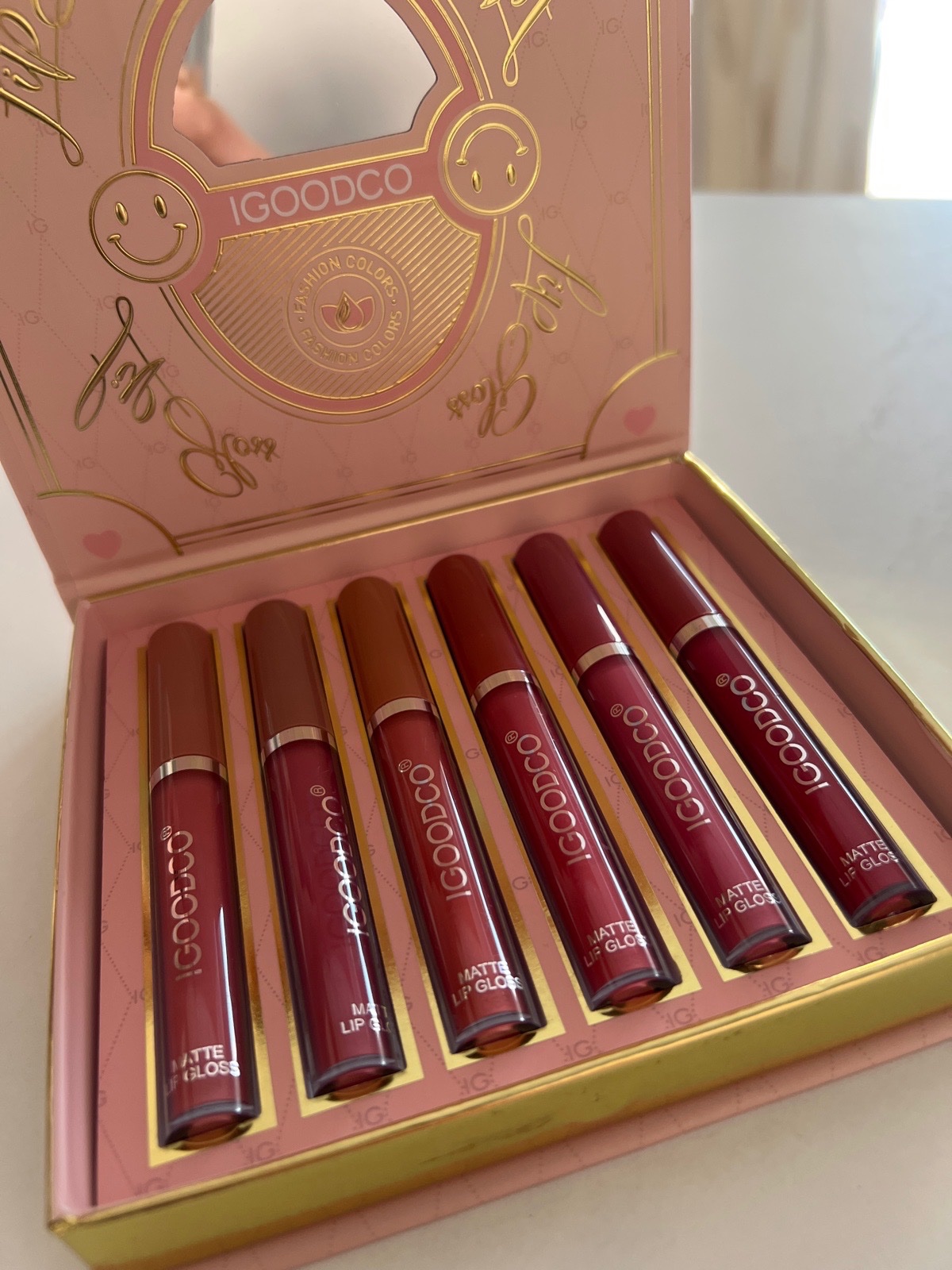 Matt lip gloss set 