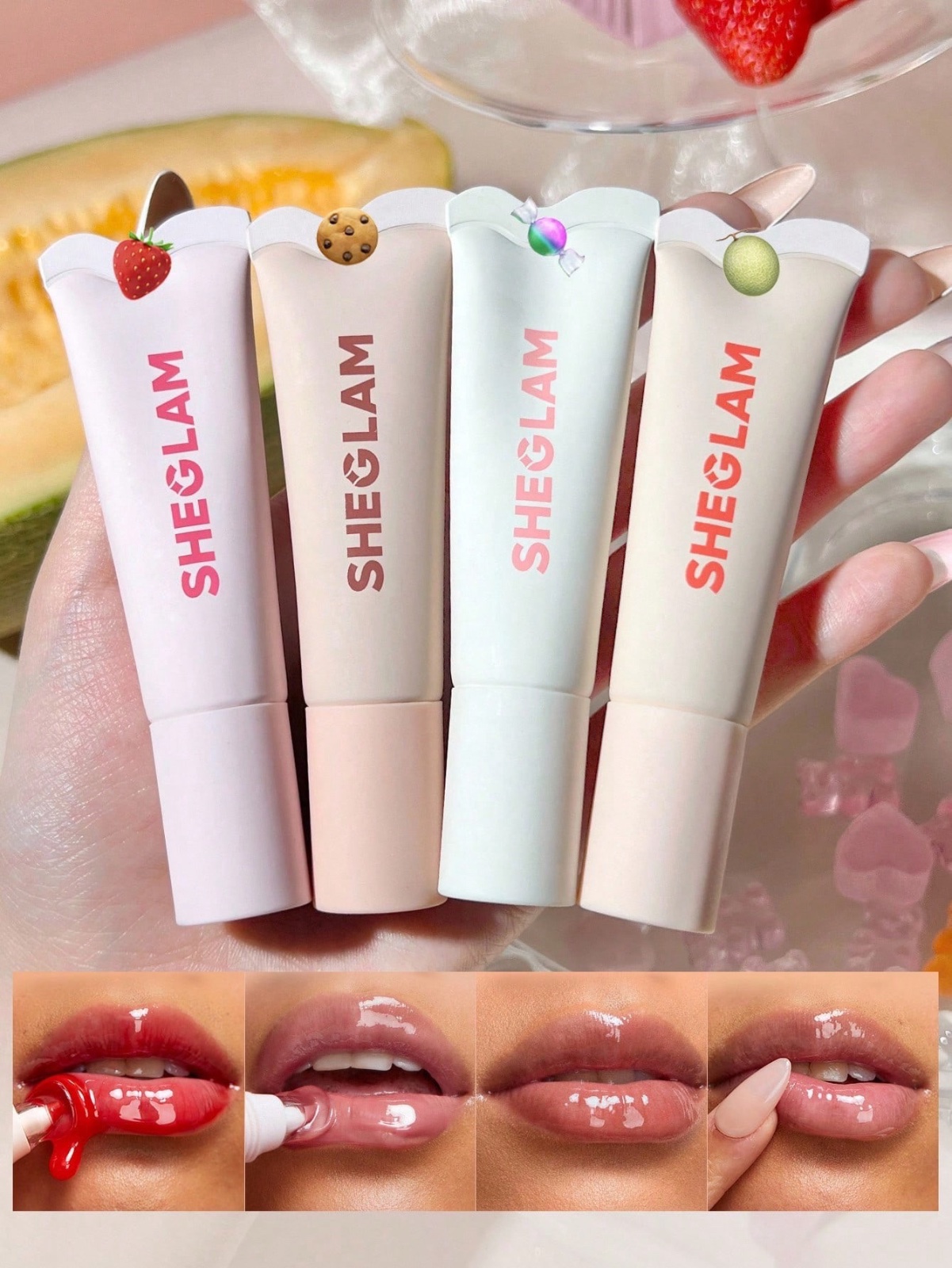  Pack Sheglam gloss original 
