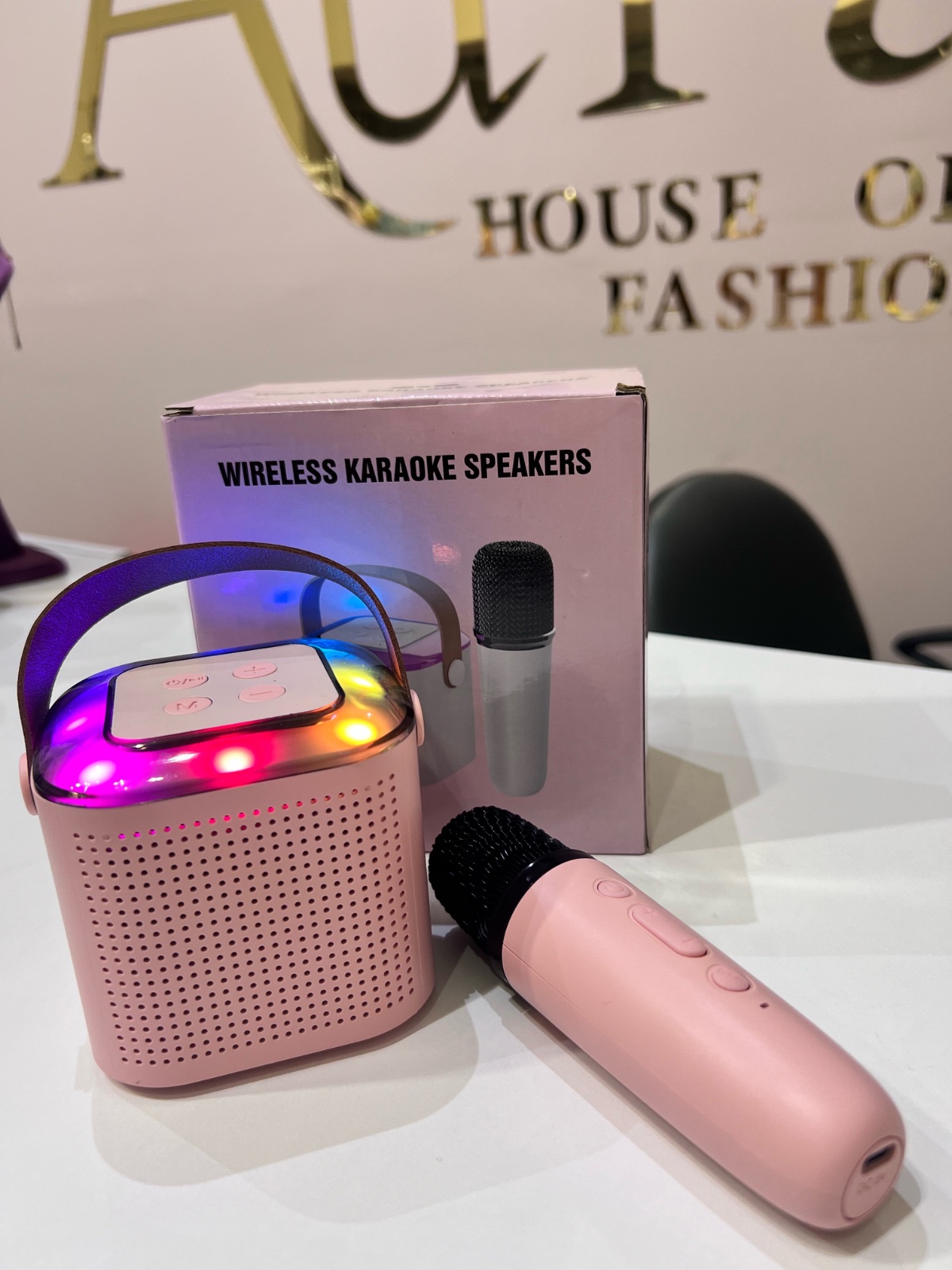 Haut-parleur karaoké Bluetooth  Jamais utilisé 
