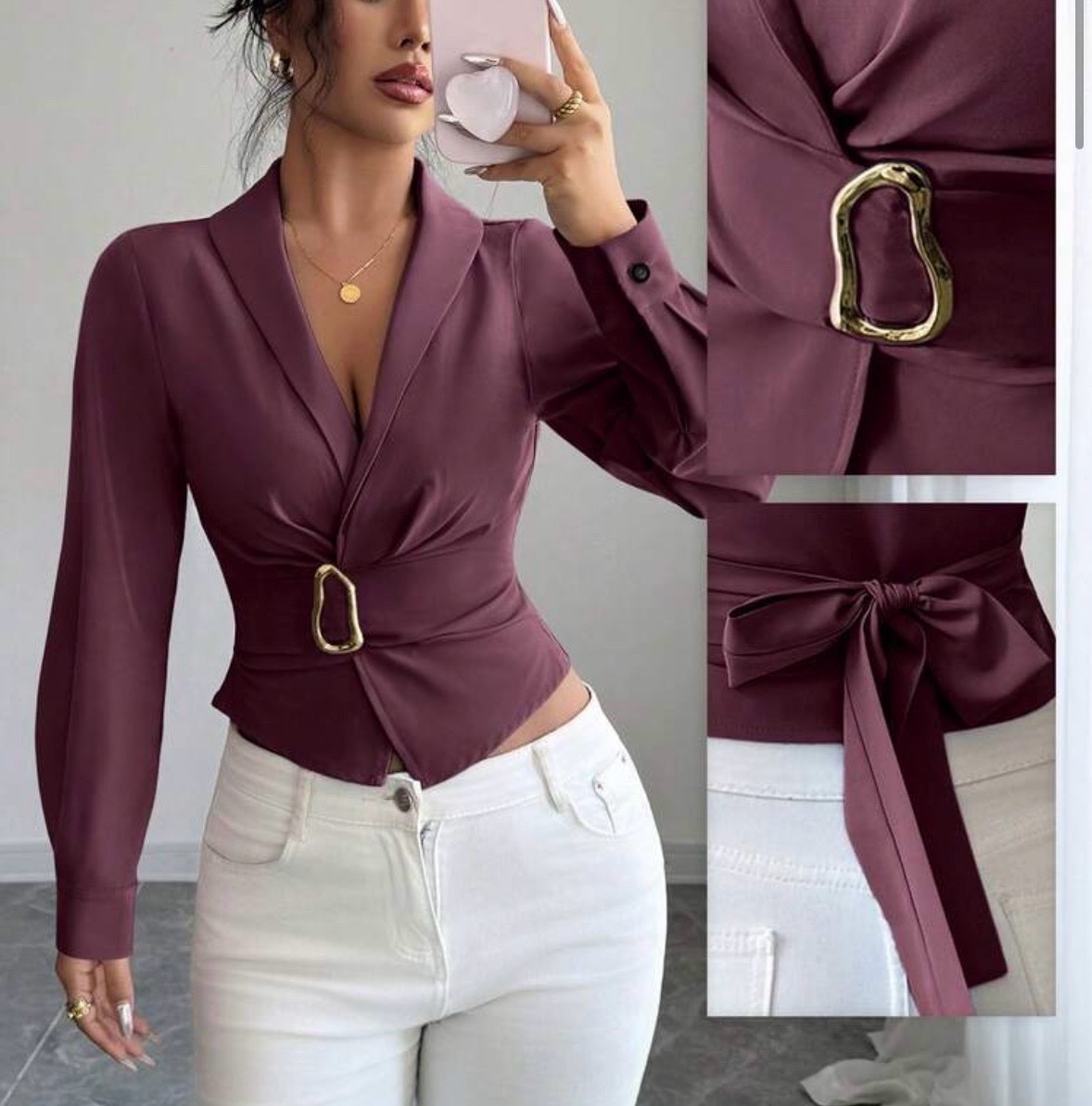 ✨ Chemise chic et élégante – Jamais portée ! ✨
