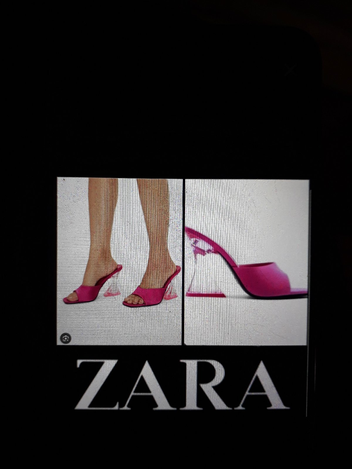 Des jolies mules zara