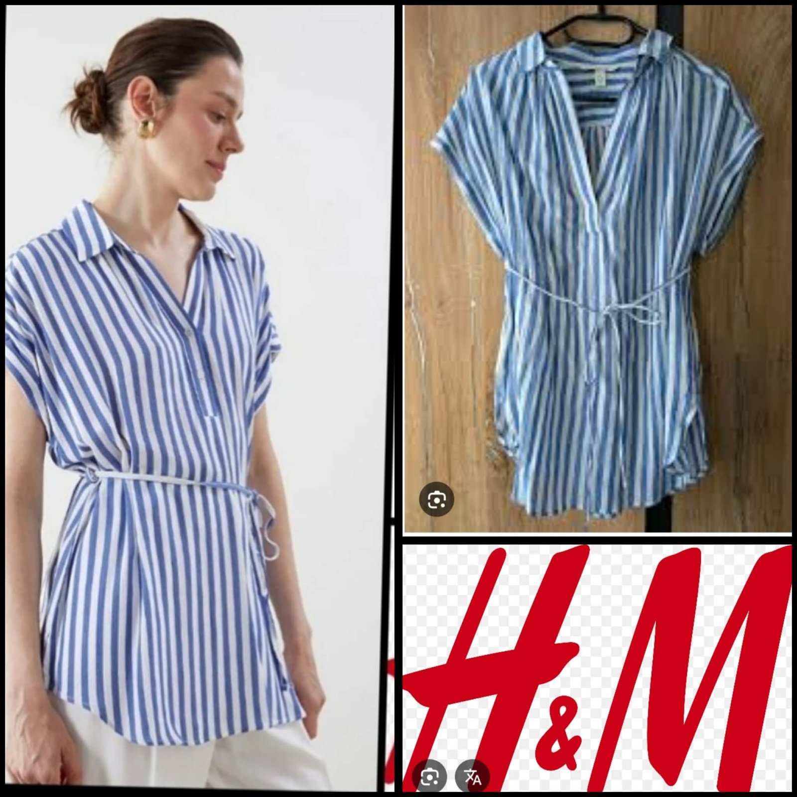 Jolie haut h&m 100% coton