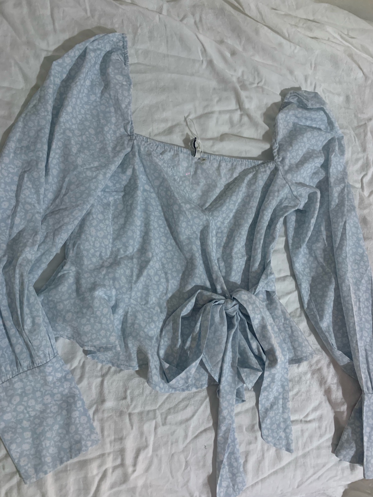 Haut bleu ciel taille S/M