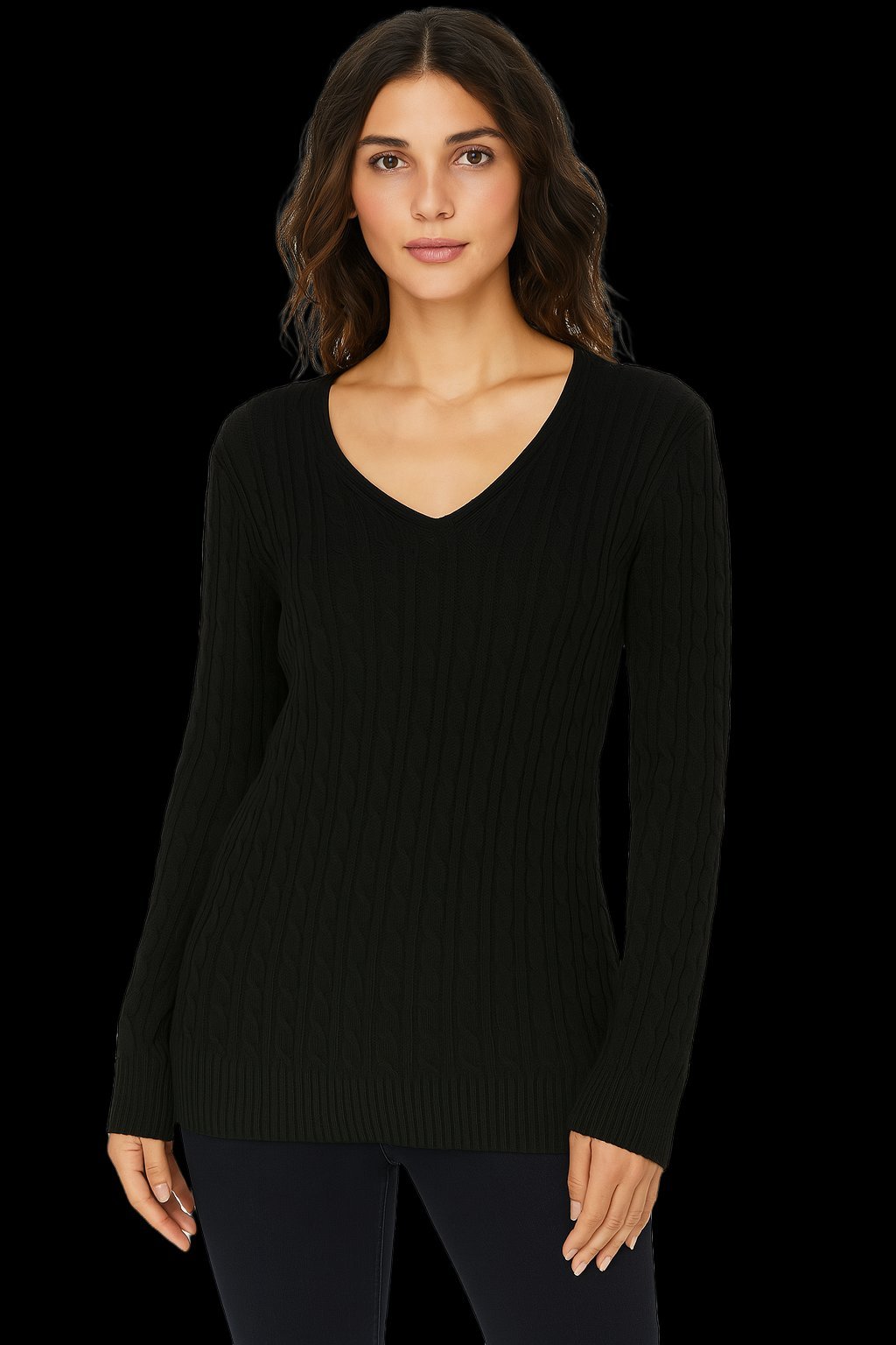 Pull Noir style Benetton 