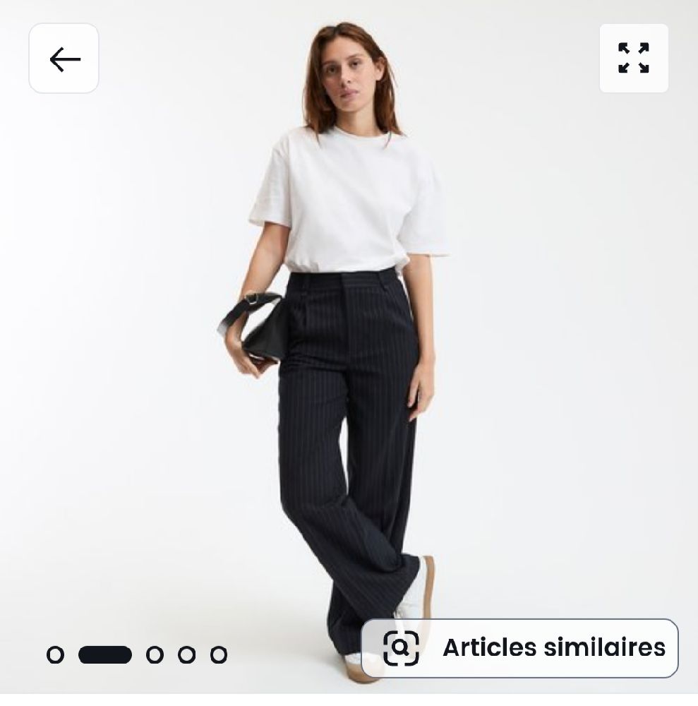 Pantalon Large Tom Tailor 
