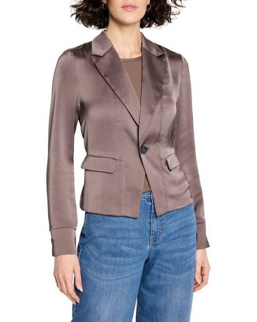 Veste Costume marron-grise 