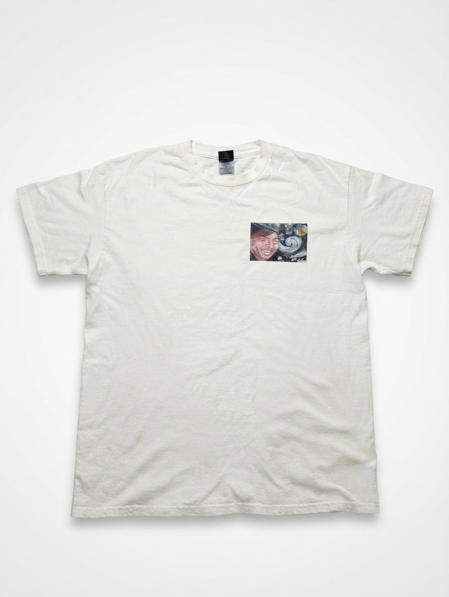 T_shirt blanc 100% cotton