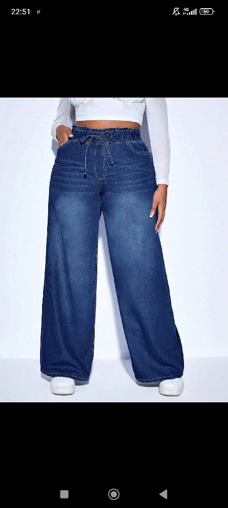 Pantalon Boyfreind Jeans Shein 