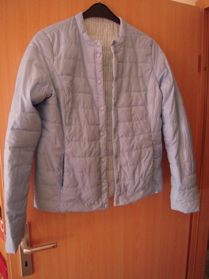Doudoune réversible double face baby pink & Grey