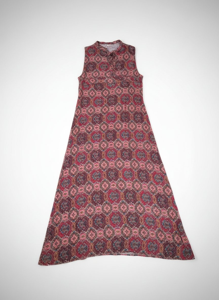 Robe longue sans manches 