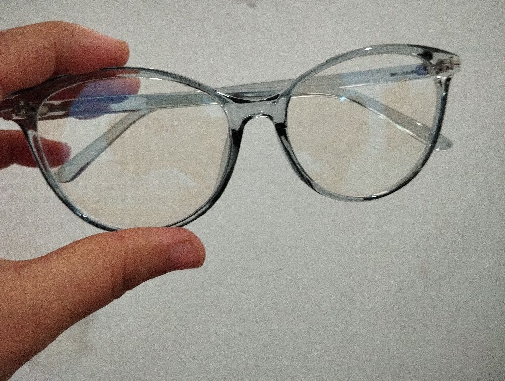 Lunettes cadre bleu Turquoise 