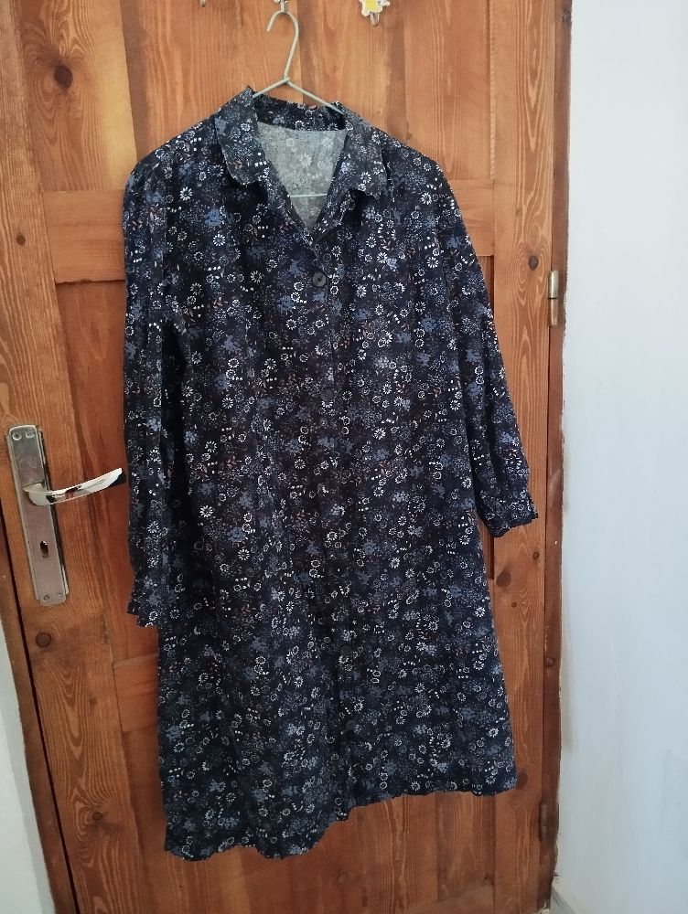 Robe chemise florale