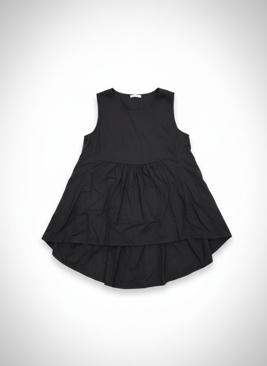 Robe noire summer sans manches 