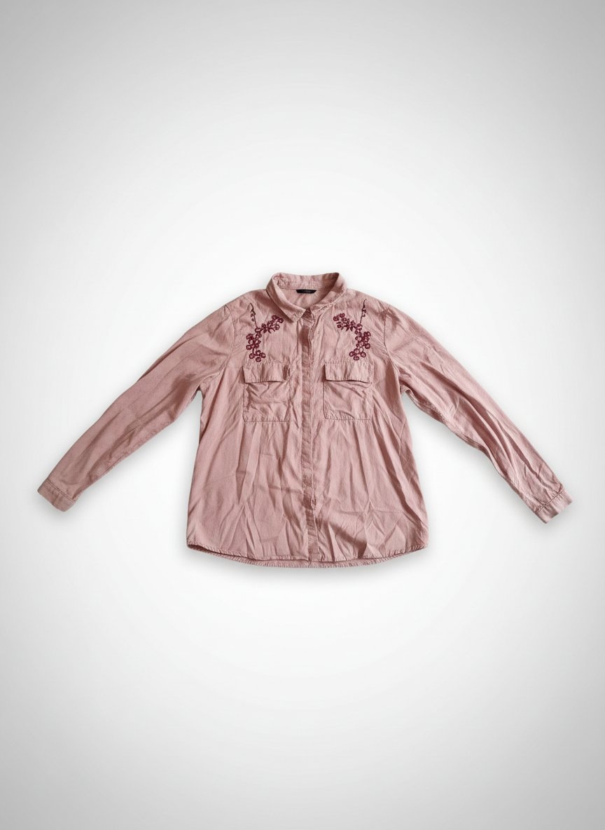 Chemise rose zen