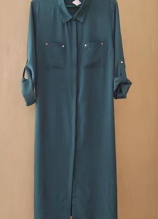 Robe Chemise verte Primark