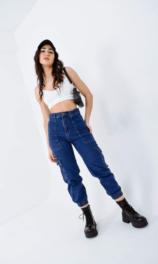 MOM Cargo marque Bershka 