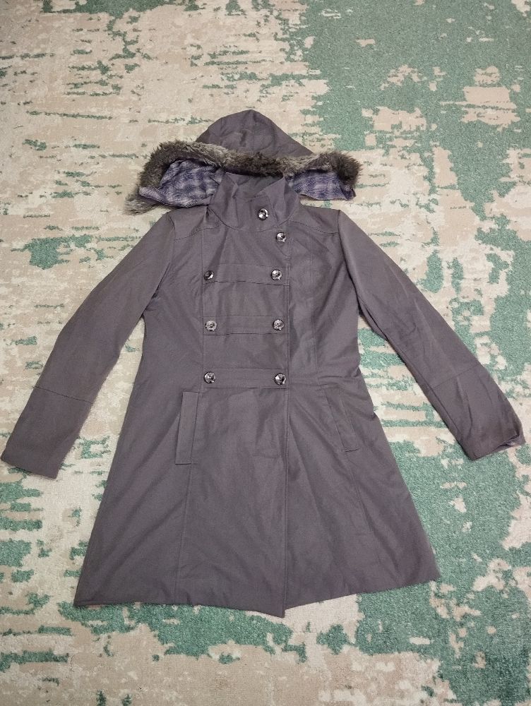 Trench violet 100% coton 
